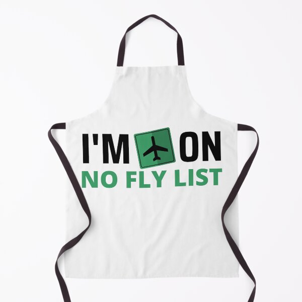 Item preview, No Fly List Green Plane Design designed and sold by SweetAndSpice.
