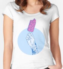 Brain ice cream! mmmmm Women's Fitted Scoop T-Shirt