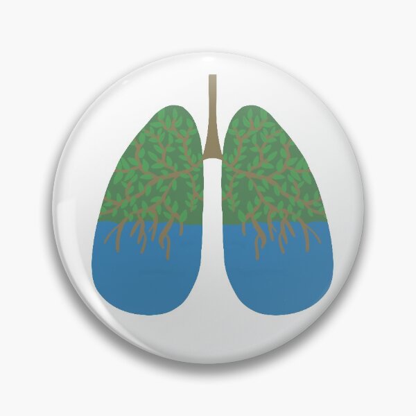 Item preview, Lungs Nature designed and sold by daisyandlime.
