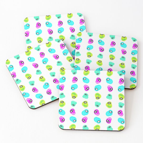 Item preview, cute colorful virus germ baby pattern designed and sold by meh4u2.