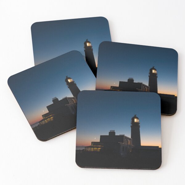 Item preview, Rua Reidh Lighthouse Sunset designed and sold by sasshaw.