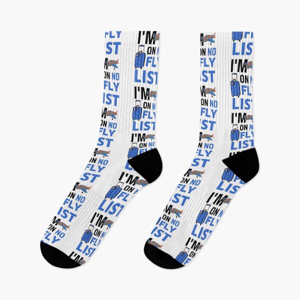 Item preview, No Fly List Blue Plane Design designed and sold by SweetAndSpice.