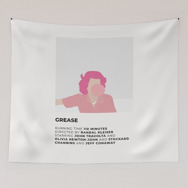 Item preview, Grease Minimalist Poster designed and sold by honeydesigns.