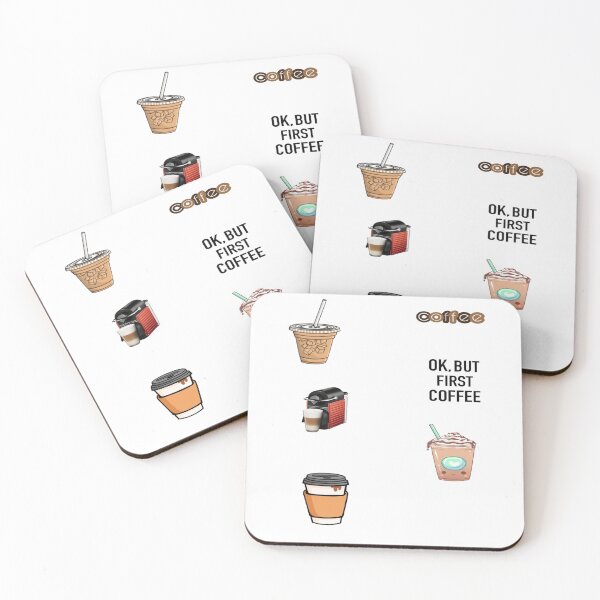 Item preview, cute coffee stickers pack designed and sold by Jesar.