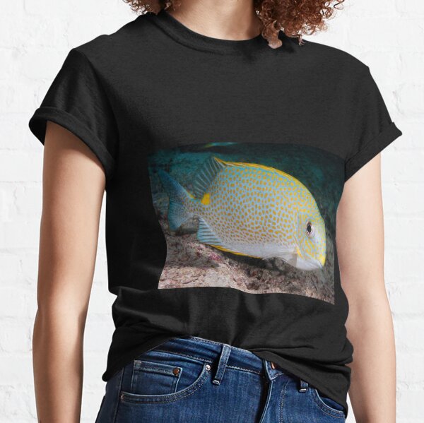 Golden Rabbitfish, Kapalai, Sabah, Malaysia Classic T-Shirt