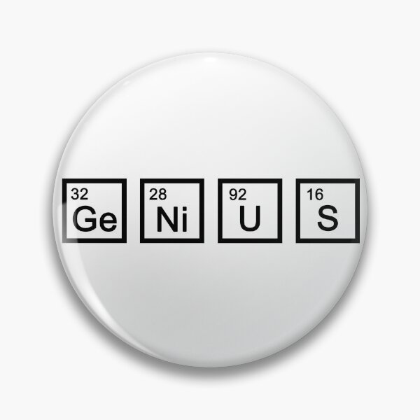 Item preview, Genius - Periodic Table designed and sold by Taliesin-Shop.