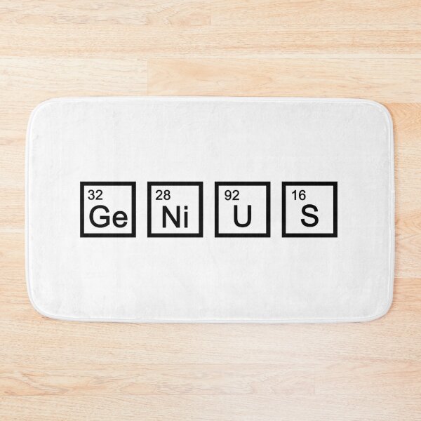 Item preview, Genius - Periodic Table designed and sold by Taliesin-Shop.