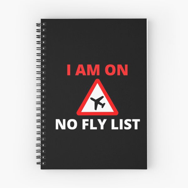 Item preview, No Fly List Red Plane Design designed and sold by SweetAndSpice.