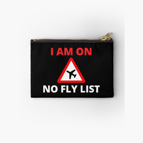 Item preview, No Fly List Red Plane Design designed and sold by SweetAndSpice.