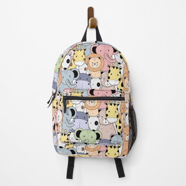 Item preview, Cute Animals Characters Seamless Pattern designed and sold by bestoffers.