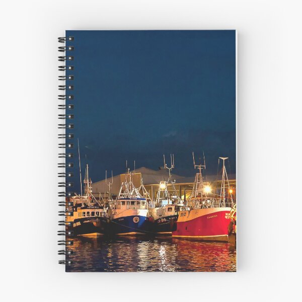 Item preview, North Shields Fish Quay at Night designed and sold by Violaman.