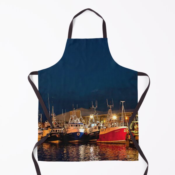 Item preview, North Shields Fish Quay at Night designed and sold by Violaman.