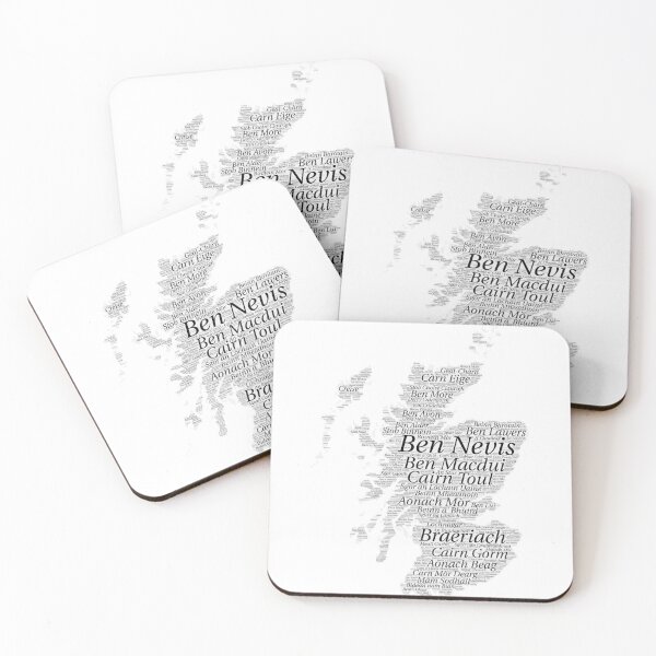 Item preview, Scottish Munro Bagging Munro Scotland Outline Wordart designed and sold by MadPanda.