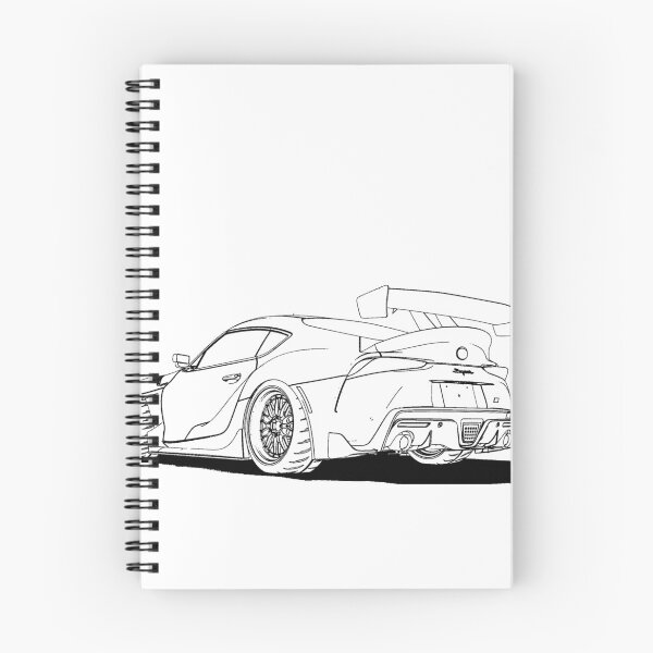 Item preview, Supra JDM Wireframe Drawing designed and sold by Auto-Prints.