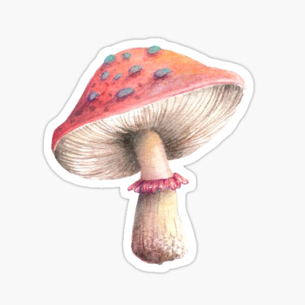 mushroom Sticker