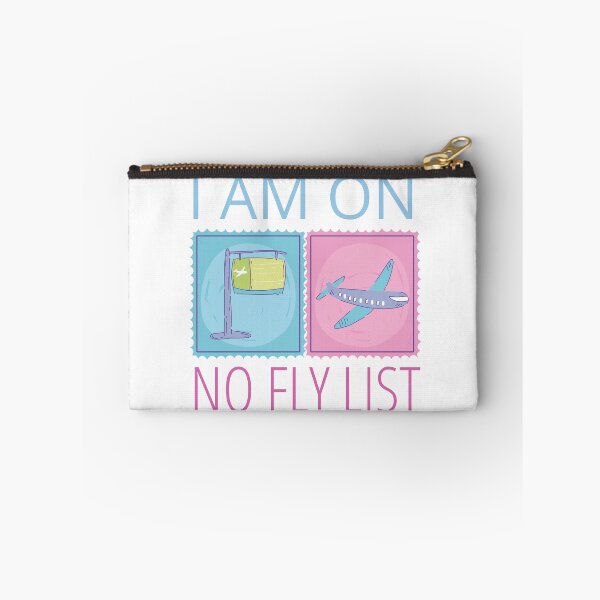 Item preview, No Fly List Pink and Blue Design designed and sold by SweetAndSpice.
