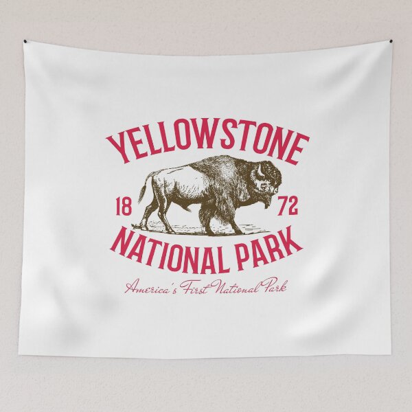 Item preview, Yellowstone National Park American Bison Buffalo  designed and sold by The Junto Shop.