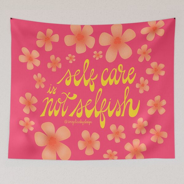 Item preview, Self Care is Not Selfish designed and sold by Angelicabydesign.