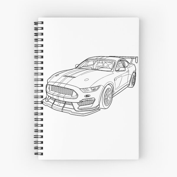 Item preview, Shelby GT500 Wireframe Drawing designed and sold by Auto-Prints.