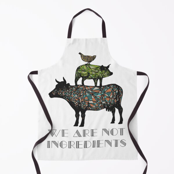 Item preview, We are not ingredients. designed and sold by SteadfastVegan.
