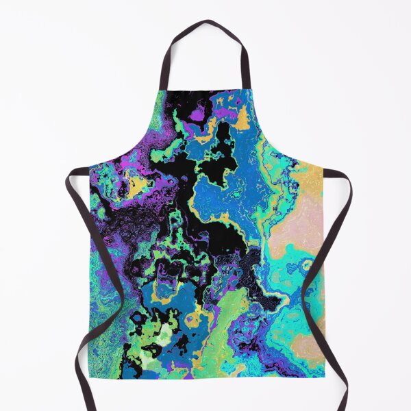 Item preview, Aqua Neon Marble  designed and sold by Maggamaria79.