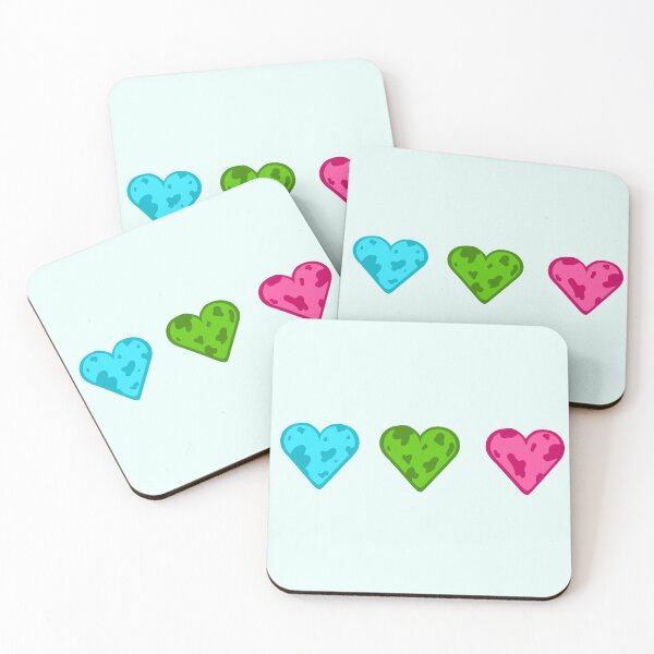 Item preview, y2k aesthetic cow print hearts designed and sold by Diygurugirl.