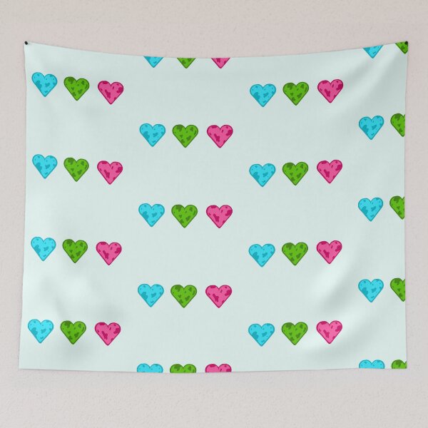 Item preview, y2k aesthetic cow print hearts designed and sold by Diygurugirl.