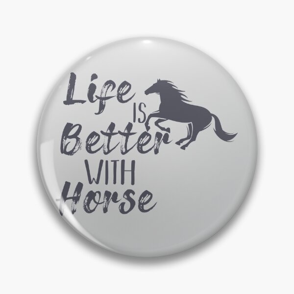 Item preview, Life is Better With Horse / Horse / Horse Gifts / Horse / Horse Lover / Horse Quotes / Horse Riding Gift Ideas designed and sold by biigshow.