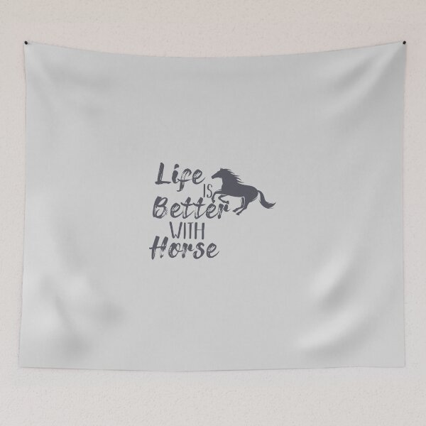 Item preview, Life is Better With Horse / Horse / Horse Gifts / Horse / Horse Lover / Horse Quotes / Horse Riding Gift Ideas designed and sold by biigshow.