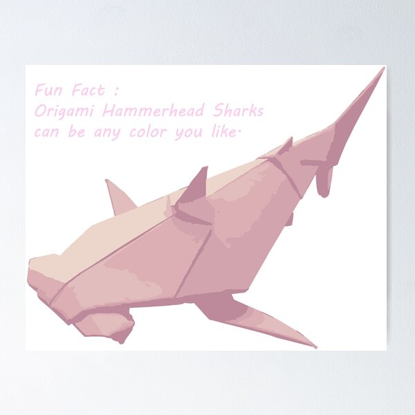 Artikelvorschau, Origami-Haie können jede gewünschte Farbe haben entworfen und verkauft von P-aws.