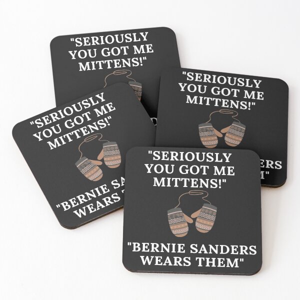 Item preview, MITTENS, FUNNY MEME, FEEL THE BERN, VERMONT,  designed and sold by R B Chrystal.