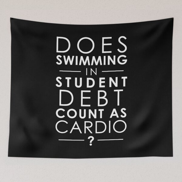 Item preview, Funny Student Loan Debt Is My Cardio product designed and sold by jakehughes2015.
