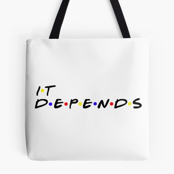 Item preview, It depends friends letters designed and sold by pcharapich.