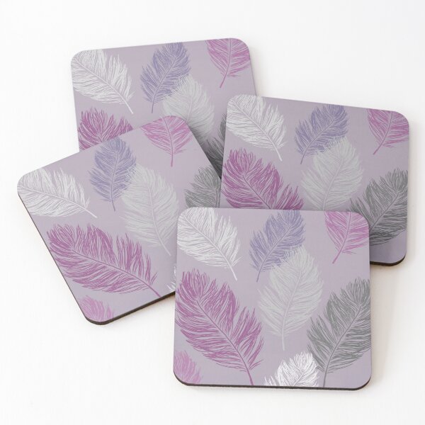 Item preview, Feathers Purple designed and sold by CasDoodles.