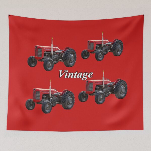 Item preview, Vintage tractor designed and sold by Millysuewood.