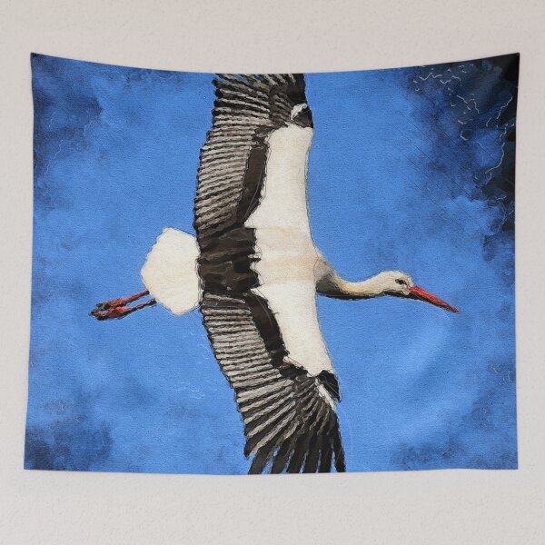 Item preview, Stork bird art #stork designed and sold by JBJart.