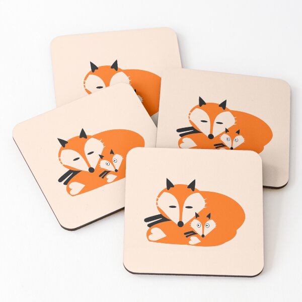 Item preview, Fox Family designed and sold by WoldsLincs.