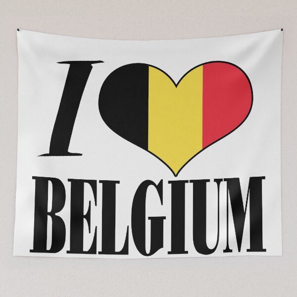 Item preview, I LOVE BELGIUM designed and sold by Printshophub.