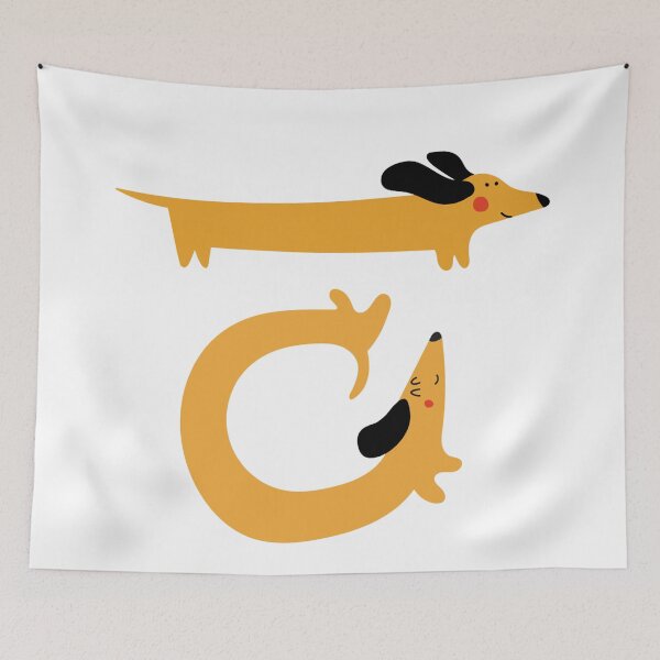 Item preview, Two cute dachshunds designed and sold by zanbo.