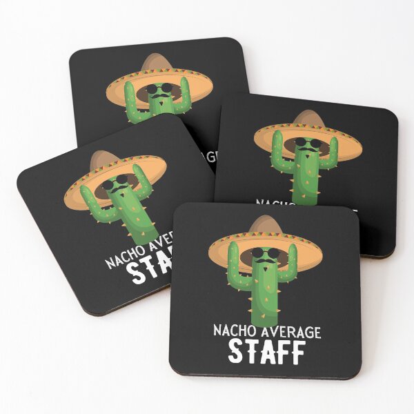 Item preview, Nacho Average staff Humor Gift idea for staff  designed and sold by TrueFit Essentials.