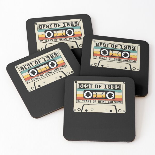 Item preview, Vintage Best Of 1989 32 Years Old Birthday Cassette Tape designed and sold by binly123.