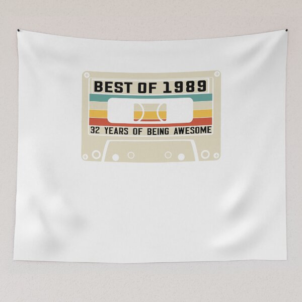 Item preview, Vintage Best Of 1989 32 Years Old Birthday Cassette Tape designed and sold by binly123.