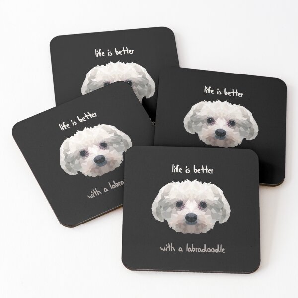 Item preview, mini labradoodle mini labradoodle Life Is Better With A Labradoodle  designed and sold by MerchSpot.