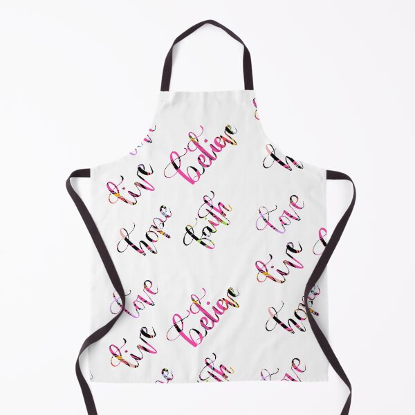 Item preview, Love Live Believe Hope Faith positive quote Handlettering designed and sold by atiksugiwara.