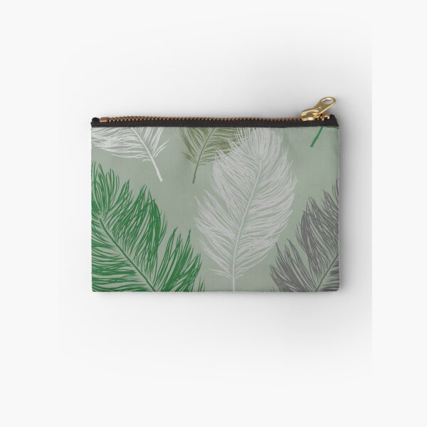Item preview, Feathers Green designed and sold by CasDoodles.