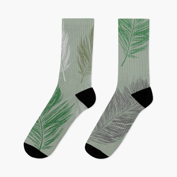 Item preview, Feathers Green designed and sold by CasDoodles.