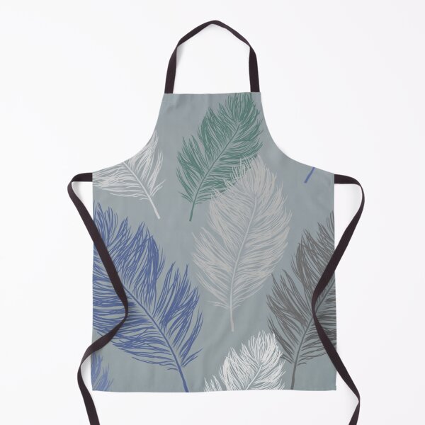 Item preview, Feathers Blue designed and sold by CasDoodles.