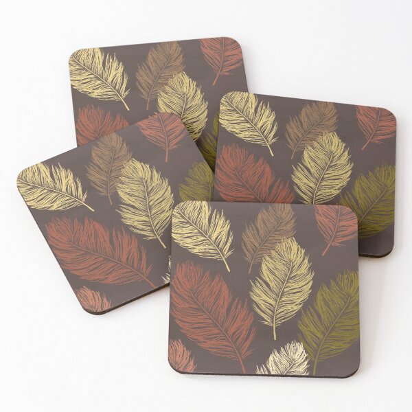 Item preview, Feathers Brown designed and sold by CasDoodles.