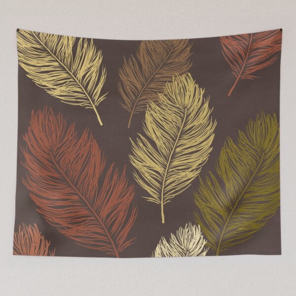 Item preview, Feathers Brown designed and sold by CasDoodles.
