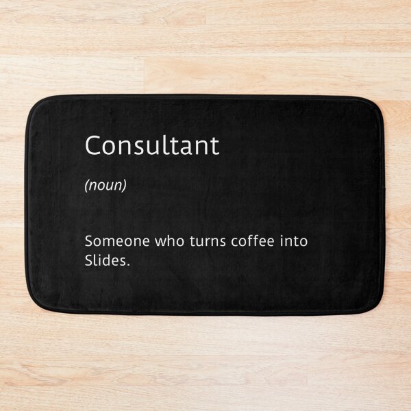 Item preview, Consultant and coffee funny definition designed and sold by ArtsySue.